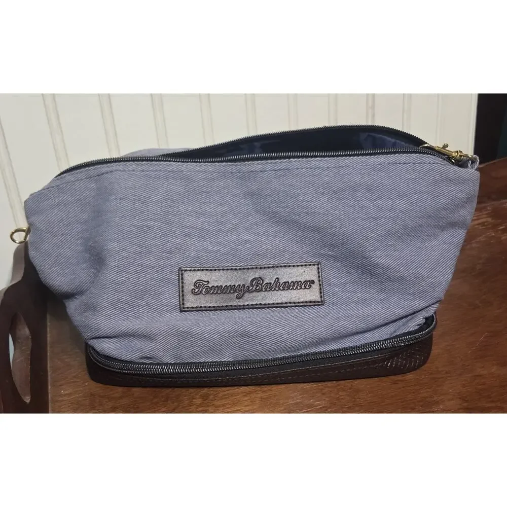 TOMMY BAHAMA Toiletry Travel Case Pouch Bag Dopp Kit